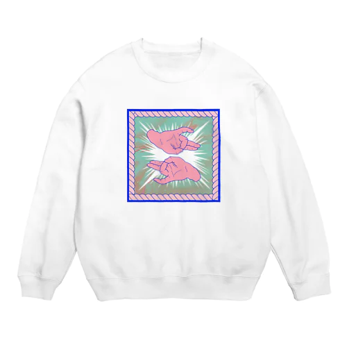 思惟手 Crew Neck Sweatshirt