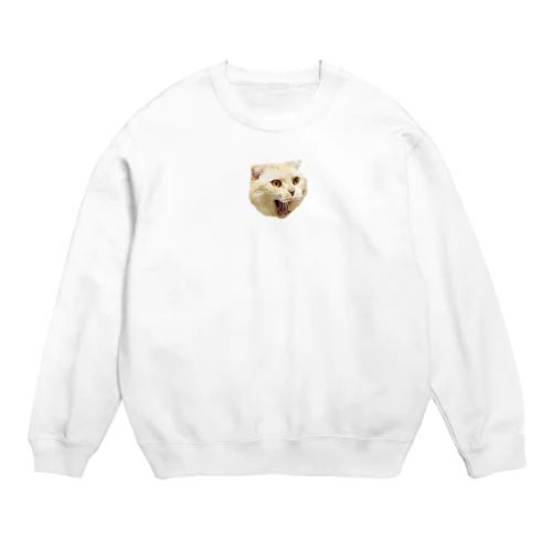 おおあくびねむ男 Crew Neck Sweatshirt