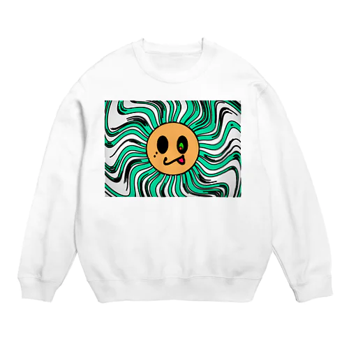 Shunshine smile  Crew Neck Sweatshirt