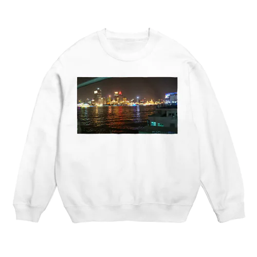 夜上海船上情景 Crew Neck Sweatshirt