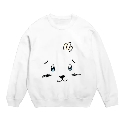 うゆゆ顔シリーズ Crew Neck Sweatshirt