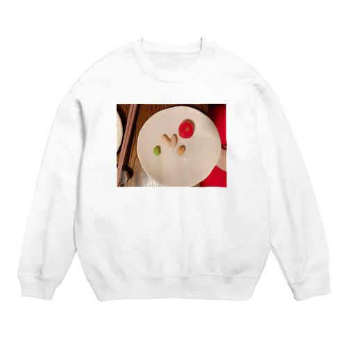 お豆ちゃん Crew Neck Sweatshirt