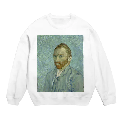 ゴッホ / 自画像1 Crew Neck Sweatshirt