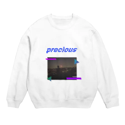 precious Crew Neck Sweatshirt