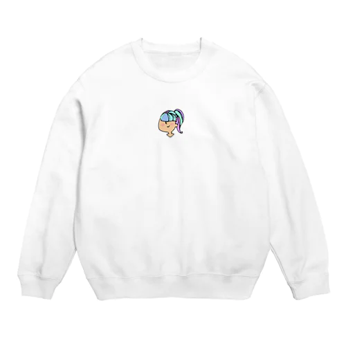 ぽにてちゃん Crew Neck Sweatshirt