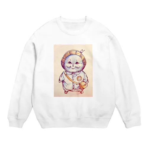 園児猫 Crew Neck Sweatshirt