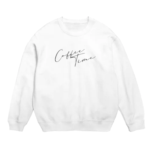 ☕Coffee time☕️ Crew Neck Sweatshirt