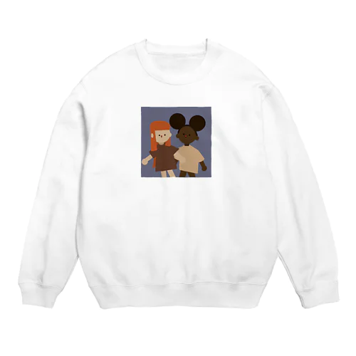 Skin colors don't matter  Crew Neck Sweatshirt