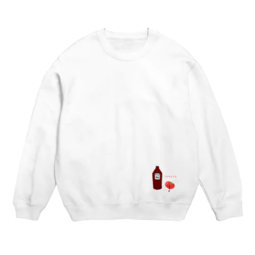 トマトの夢 Crew Neck Sweatshirt