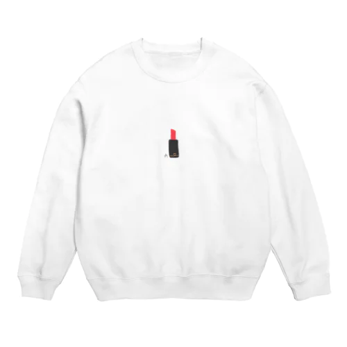 くちべにシリーズ Crew Neck Sweatshirt