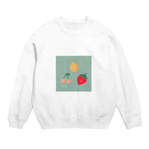 フルーツもりもり Crew Neck Sweatshirt