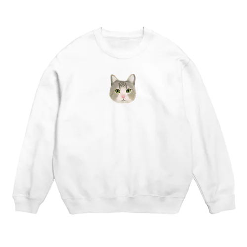 メイにゃん Crew Neck Sweatshirt