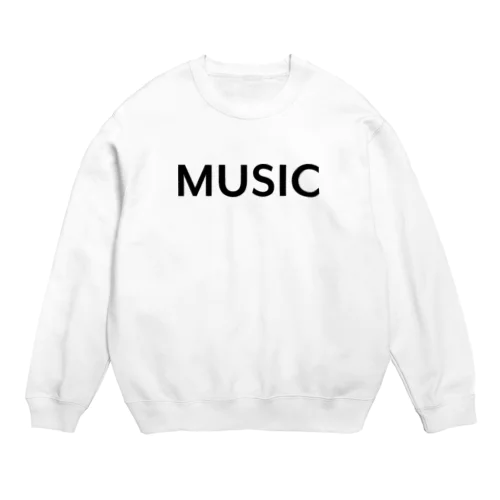 MUSIC Crew Neck Sweatshirt