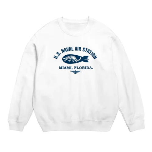 US NAVAL AIR STATION MIAMI Crew Neck Sweatshirt