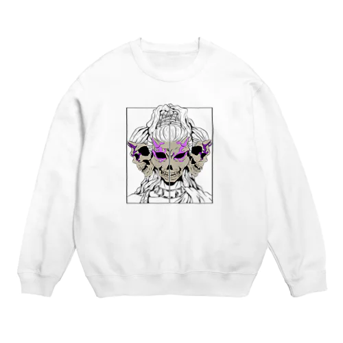 阿修羅・邪骸 Crew Neck Sweatshirt