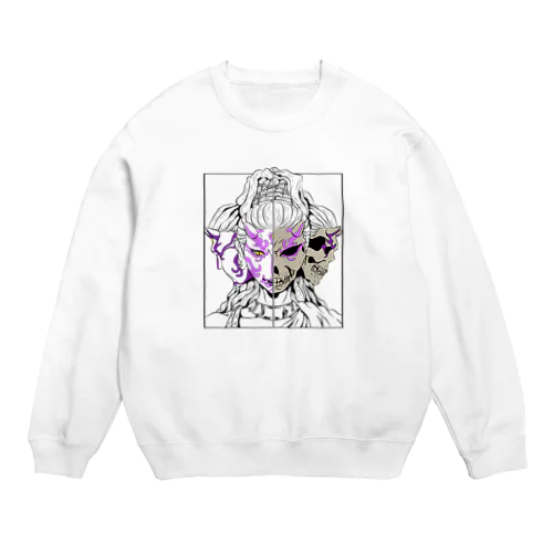 阿修羅・邪＆骸 Crew Neck Sweatshirt