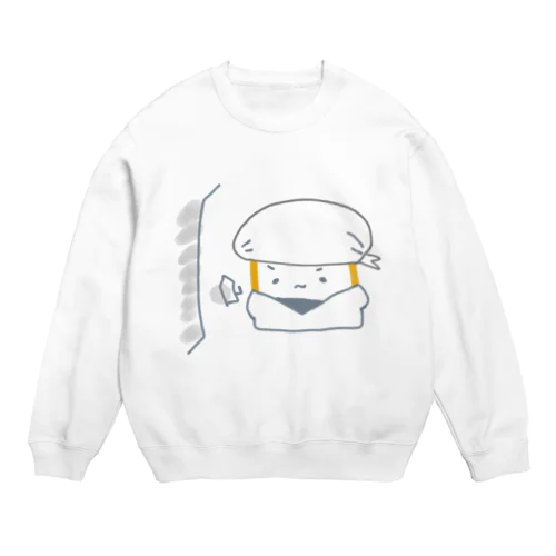 職パン-さかんや- Crew Neck Sweatshirt