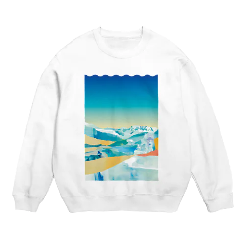 Summer Snow Crew Neck Sweatshirt