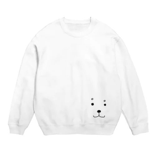 しーばわんこ。 Crew Neck Sweatshirt