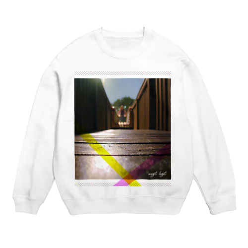 nigt light Crew Neck Sweatshirt