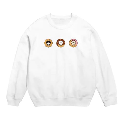 にゃぎまるあにま３ Crew Neck Sweatshirt