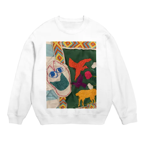 カンガルーとモン族 Crew Neck Sweatshirt