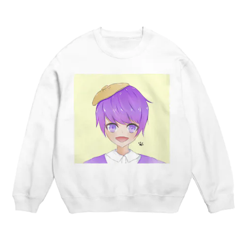 僕の固定キャラ完成記念日 Crew Neck Sweatshirt