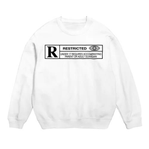 R RESTRICTED Crew Neck Sweatshirt