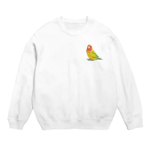 コザクラインコ ななちゃん Crew Neck Sweatshirt