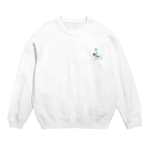 ブルーデージー Crew Neck Sweatshirt