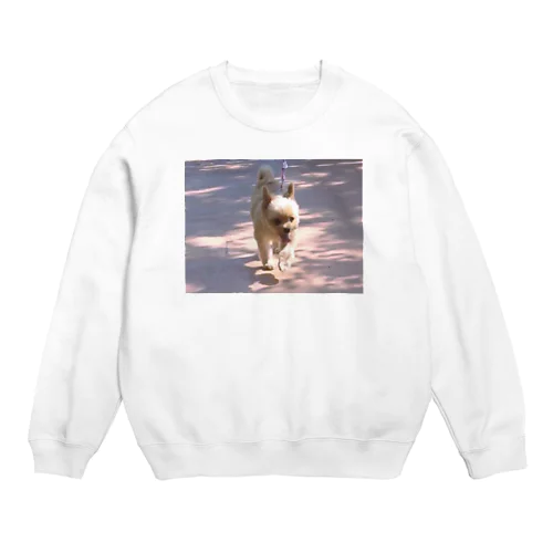 走れリロちゃん Crew Neck Sweatshirt