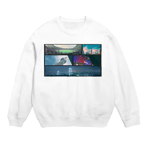 東京の風景 Crew Neck Sweatshirt