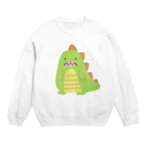 かいじゅう？ Crew Neck Sweatshirt