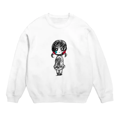 独りぼっち Crew Neck Sweatshirt