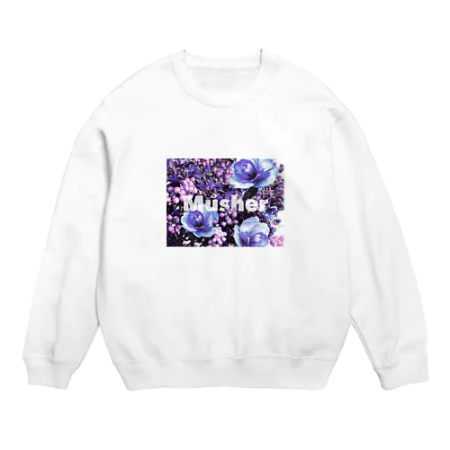 Camellia blue Crew Neck Sweatshirt