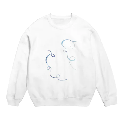 風のリボン Crew Neck Sweatshirt