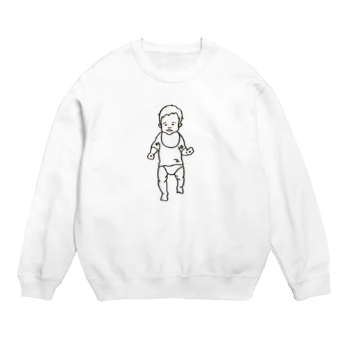 スタンディングたもん Crew Neck Sweatshirt