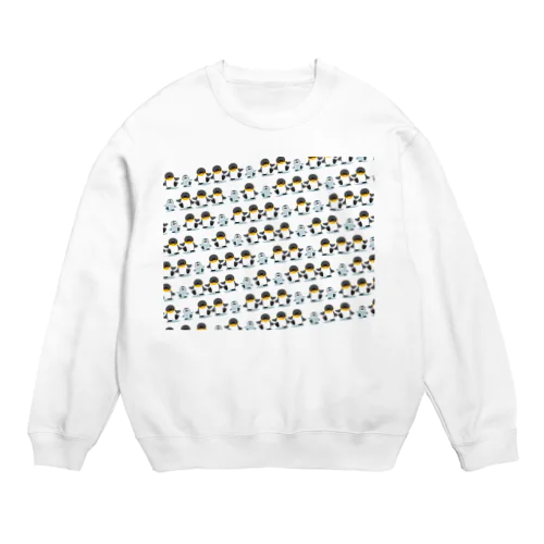 あんよがじょーずペンギンず・いっぱい Crew Neck Sweatshirt