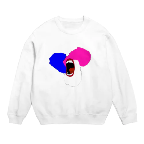 口　煙 Crew Neck Sweatshirt