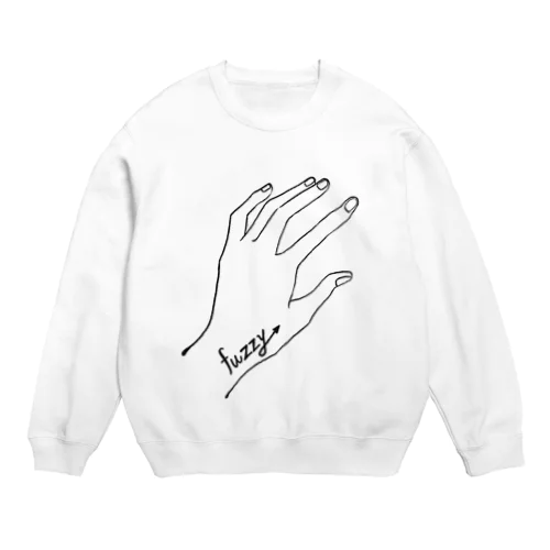 ファジー Crew Neck Sweatshirt