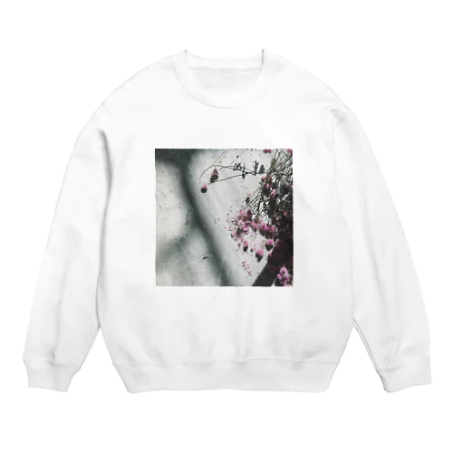 ある日の千日紅 Crew Neck Sweatshirt