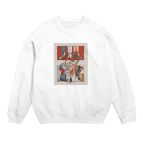 素敵に色付く Crew Neck Sweatshirt