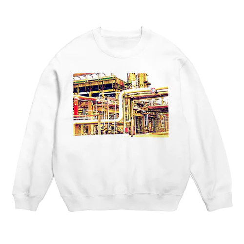 工場入口 Crew Neck Sweatshirt