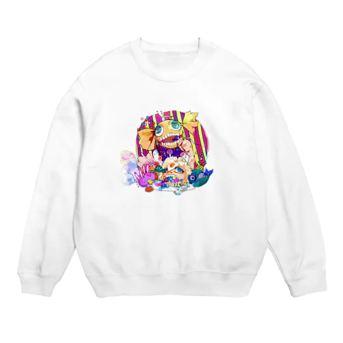 キャンディクラッシュガール Crew Neck Sweatshirt