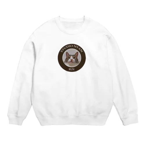 StudioNyan ラン君 Crew Neck Sweatshirt