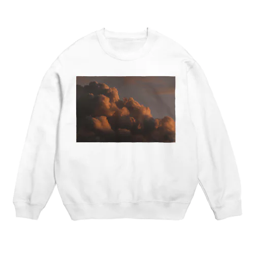 Summer clouds Crew Neck Sweatshirt