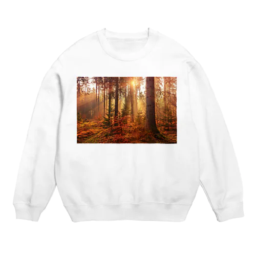 Autumn sunset Crew Neck Sweatshirt