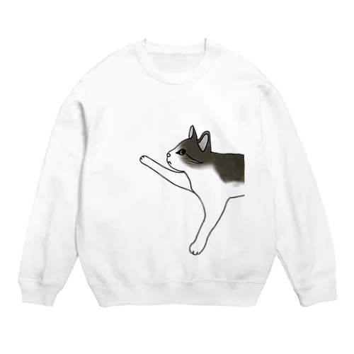 キジトラネコのメルくん Crew Neck Sweatshirt