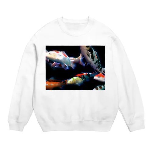 錦鯉たち Crew Neck Sweatshirt