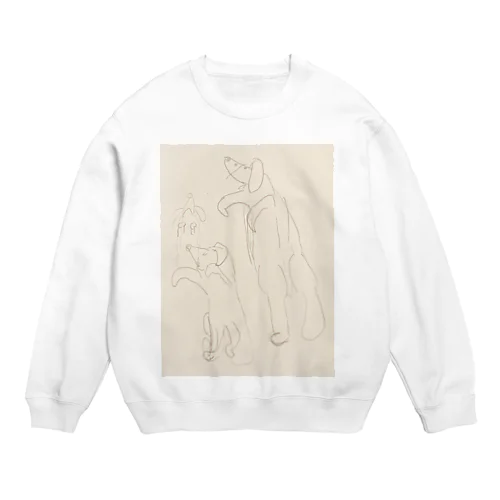 犬 Crew Neck Sweatshirt